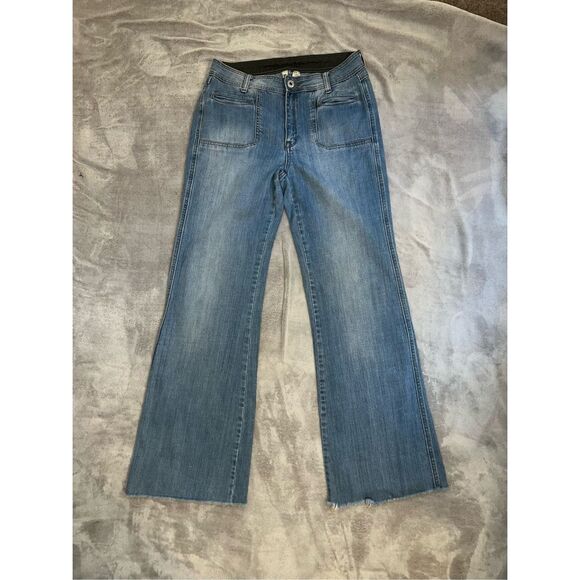 Women’s MNG Medium Wash Bootcut Leg Jeans 12 - Picture 1 of 10
